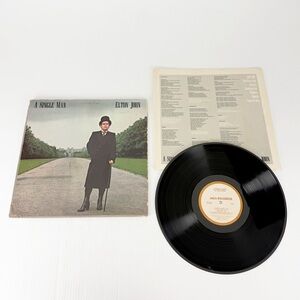 Vintage 1978 Elton John A Single Man Gatefold Vinyl Record LP MCA-3065